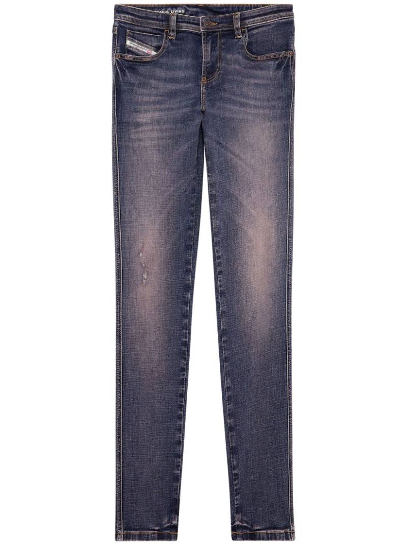 Diesel Babhila mid-rise skinny jeans - Blue von Diesel