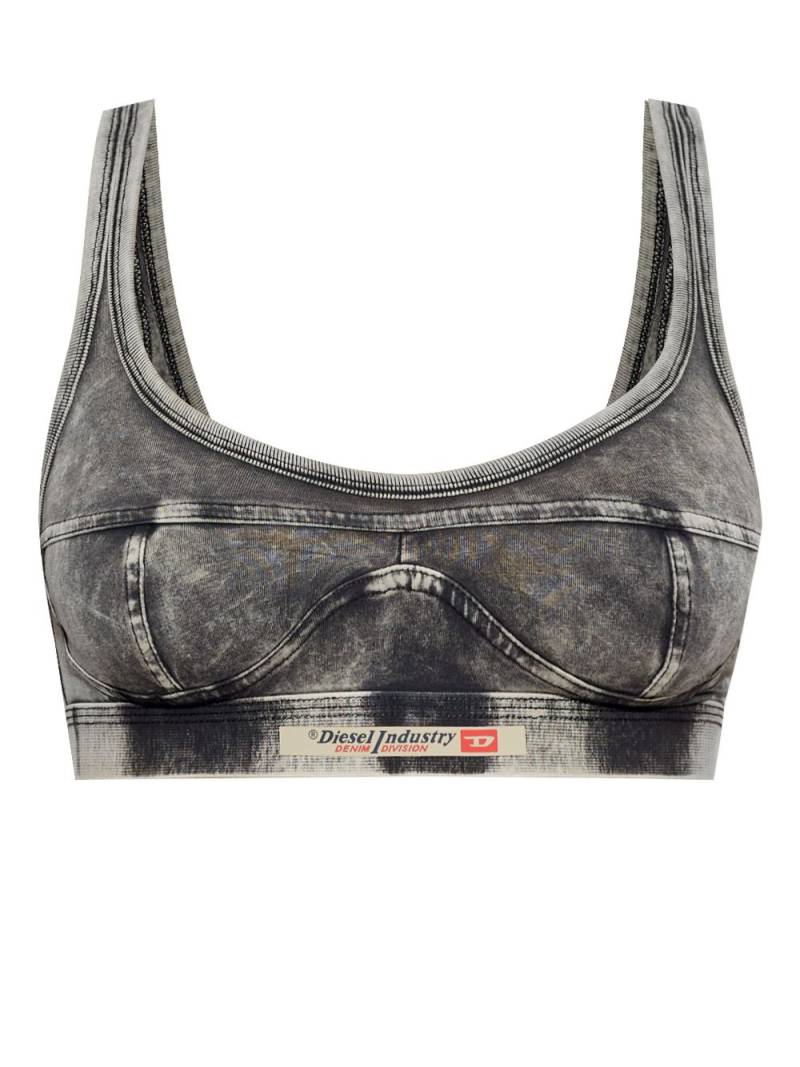 Diesel Billiecut bra - Grey von Diesel