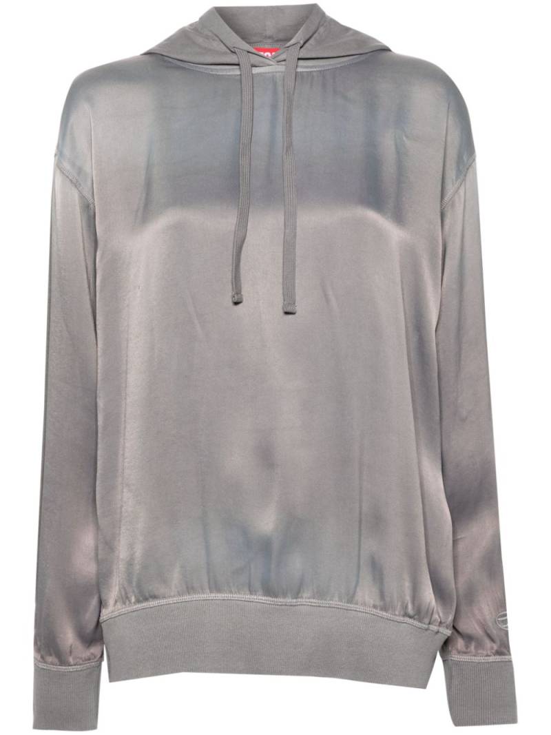 Diesel Buxt-Hood drawstring hoodie - Grey von Diesel