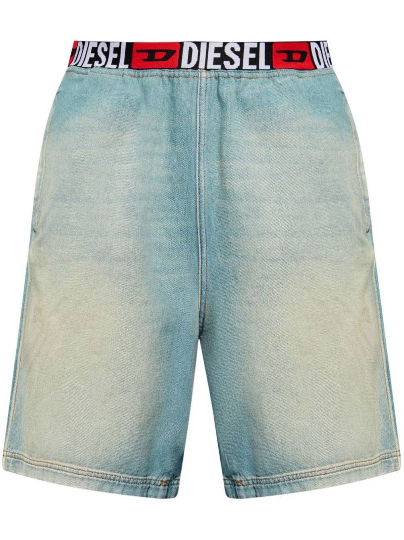 Diesel D-BOXI-S denim shorts - Blue von Diesel