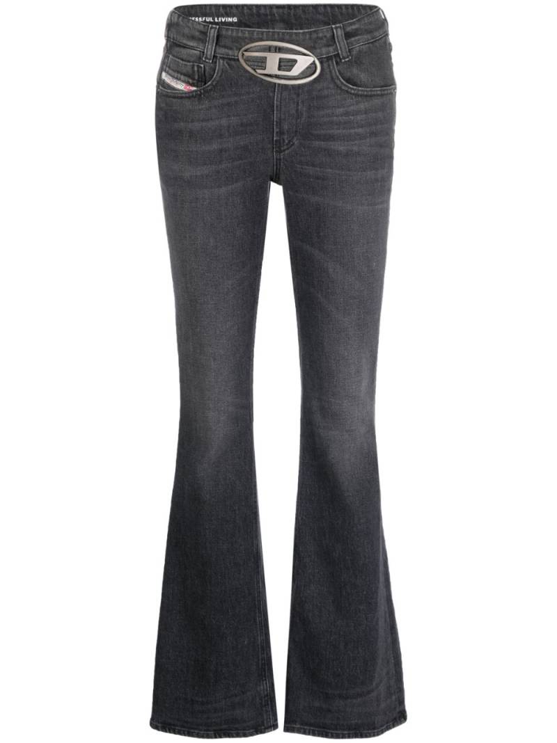 Diesel 1969 D-Ebbey 0CKAH bootcut jeans - Black von Diesel