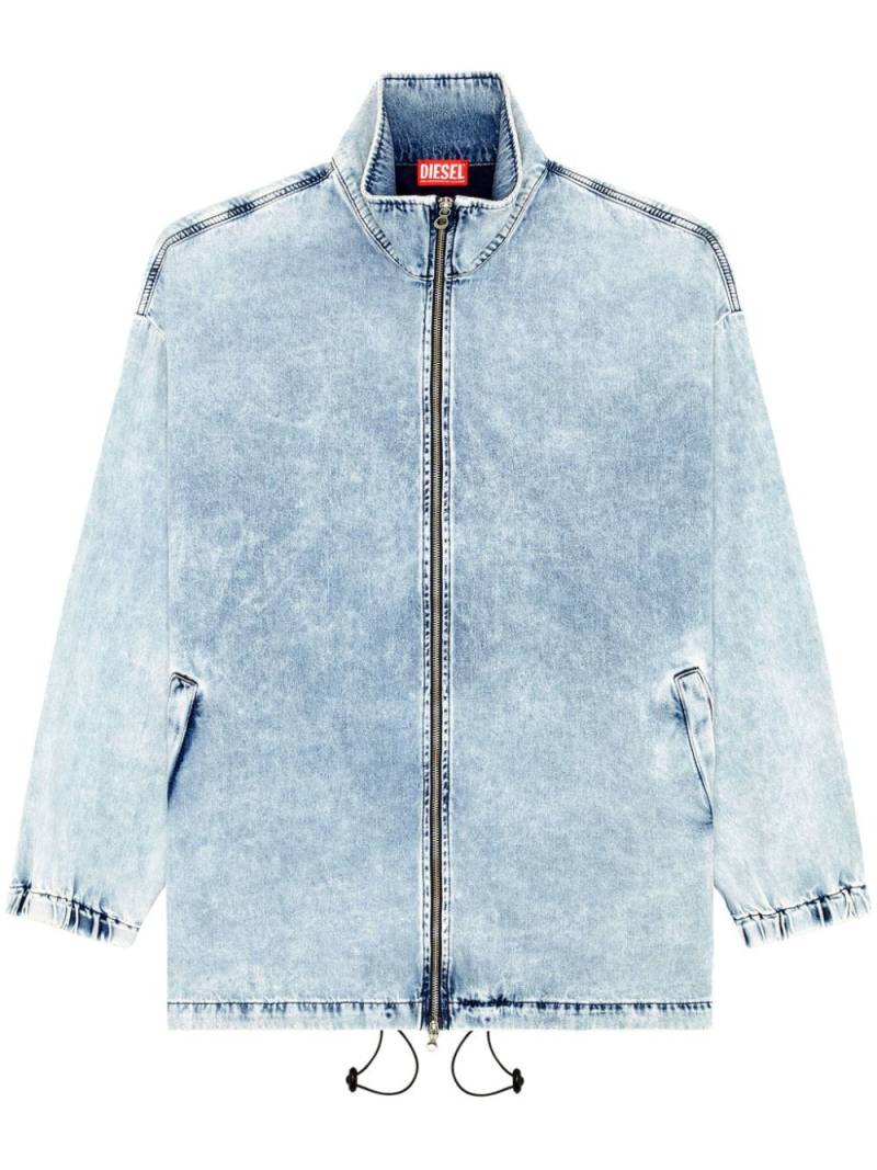 Diesel D-Krap-S1 denim bomber jacket - Blue von Diesel