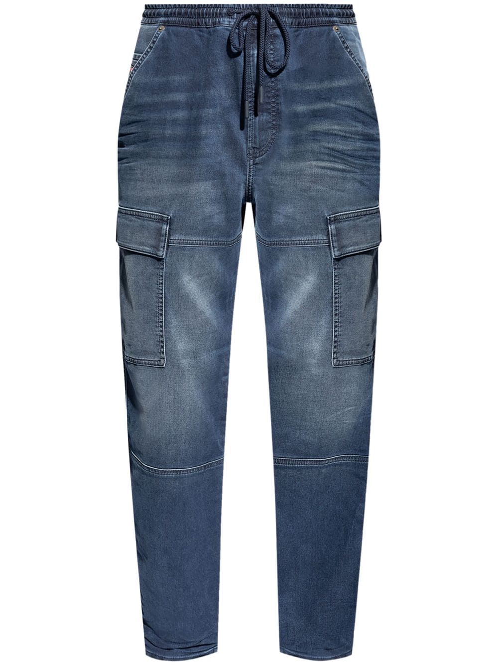 Diesel D-Krooley drawstring cargo jeans - Blue von Diesel