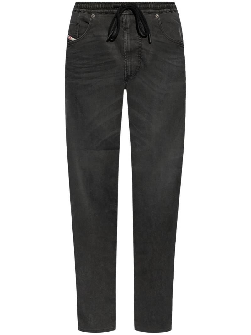 Diesel D-Krooley mid-rise jeans - Black von Diesel