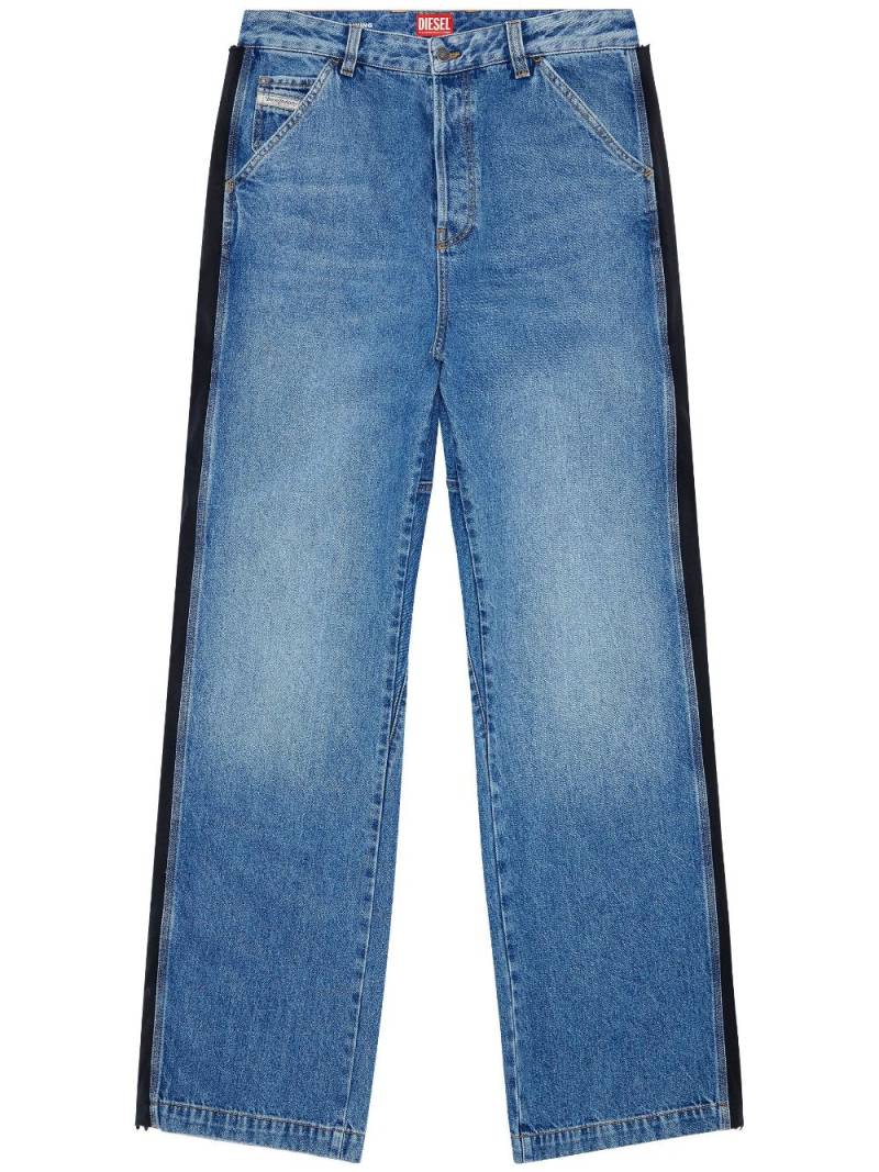 Diesel D-Livery 0HJAV straight-leg jeans - Blue von Diesel