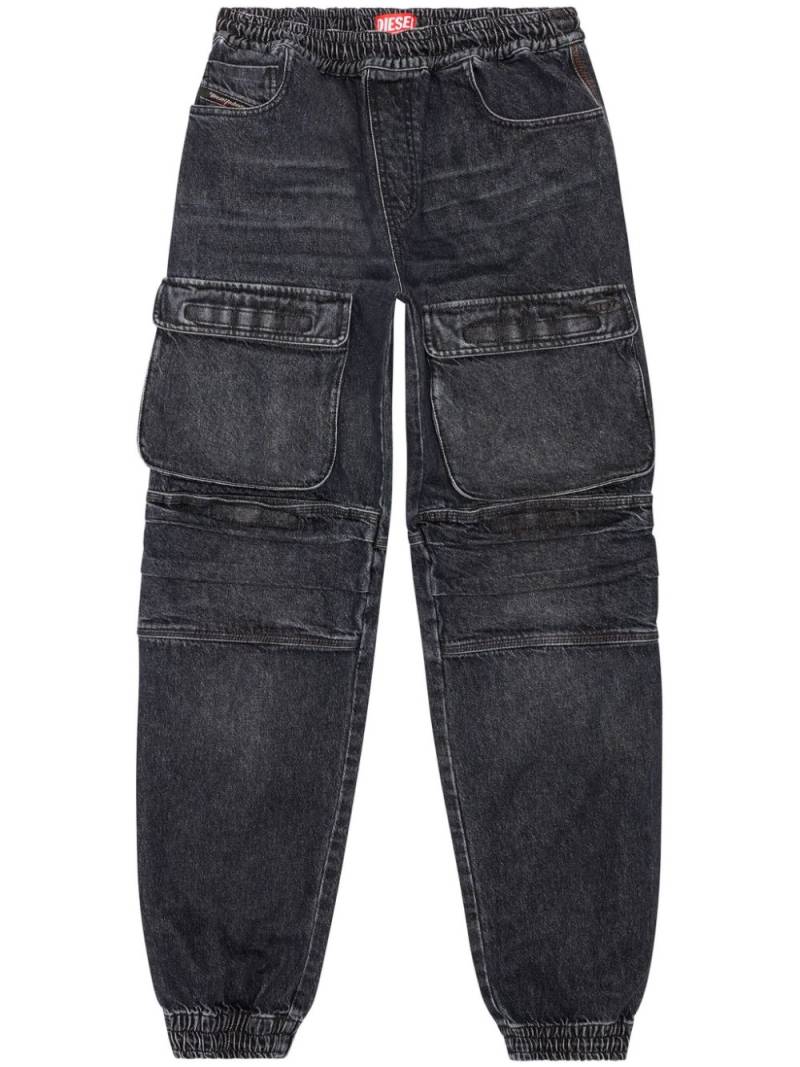 Diesel D-Mirt 0HLAA straight-leg jeans - Grey von Diesel