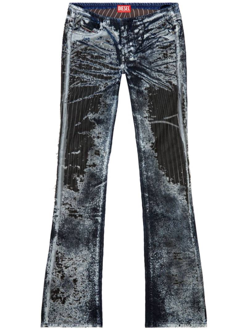 Diesel D-Shark bootcut jeans - Blue von Diesel