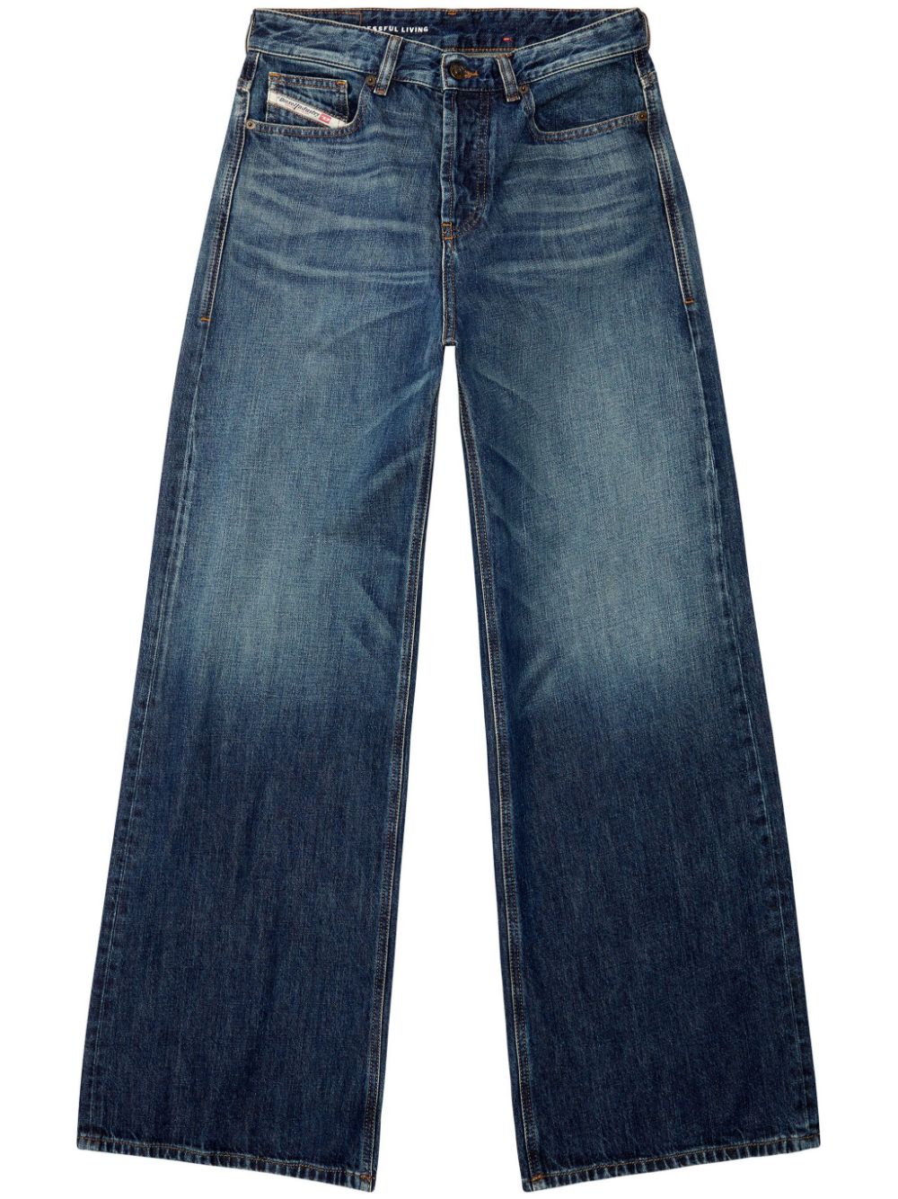 Diesel 1996 D-Sire 09H59 straight-leg jeans - Blue von Diesel