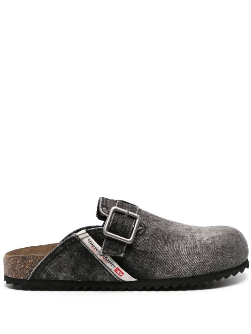 Diesel D-Woodstock X denim clogs - Black von Diesel