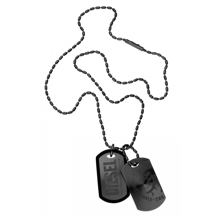 Diesel DX0014040 Halskette Double Dogtags von Diesel