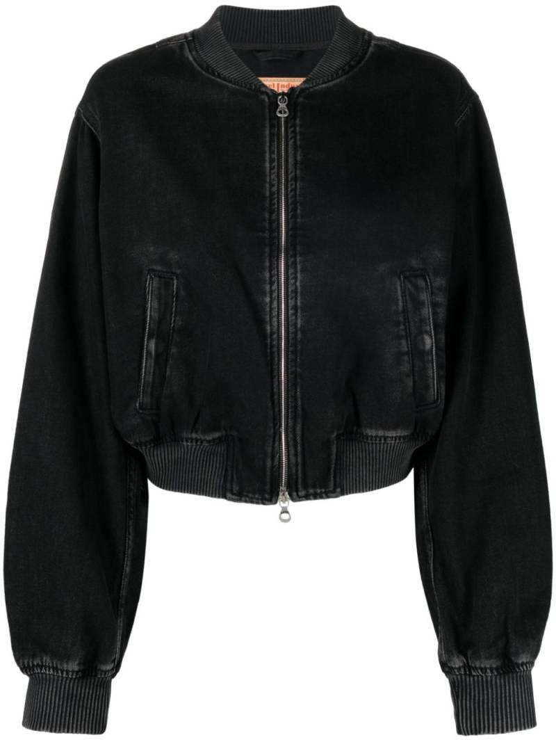 Diesel De-Kiddo denim bomber jacket - Black von Diesel