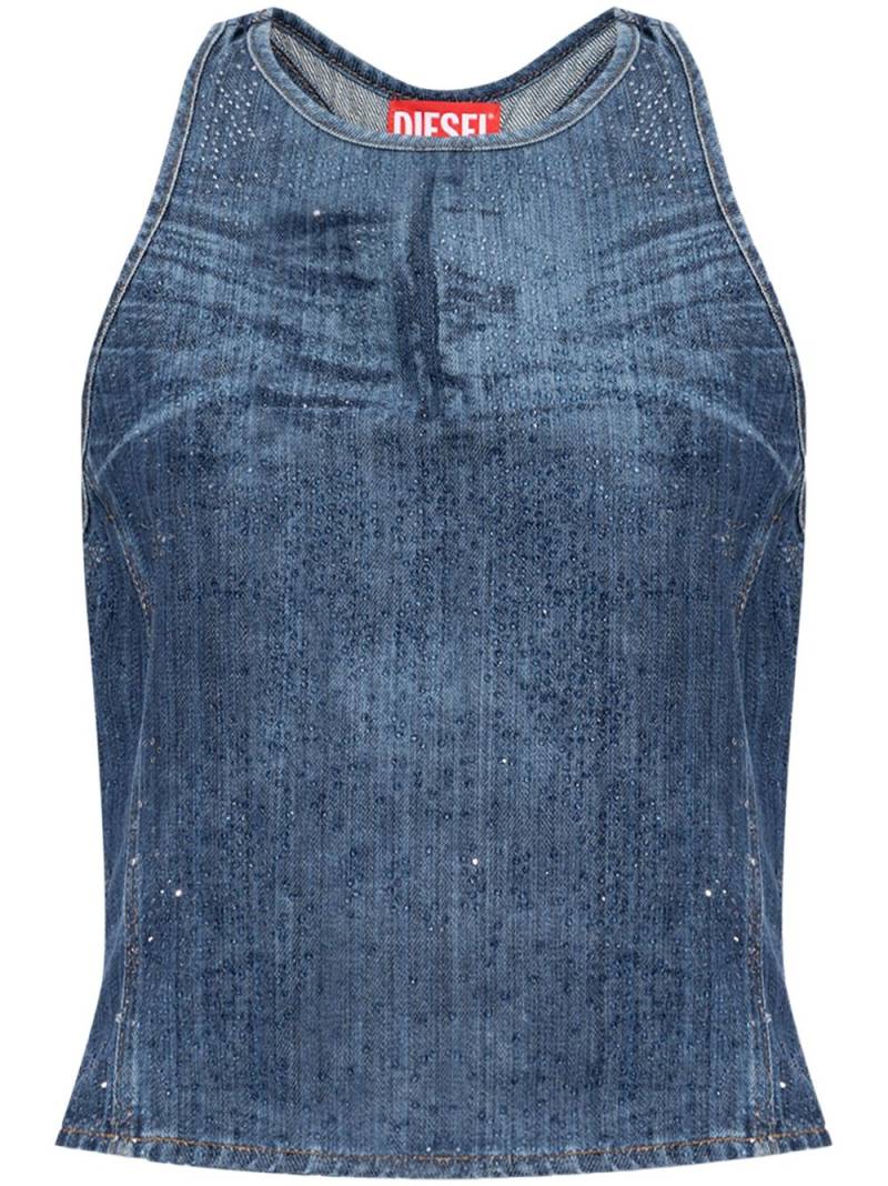 Diesel De-Plaque-S tank top - Blue von Diesel