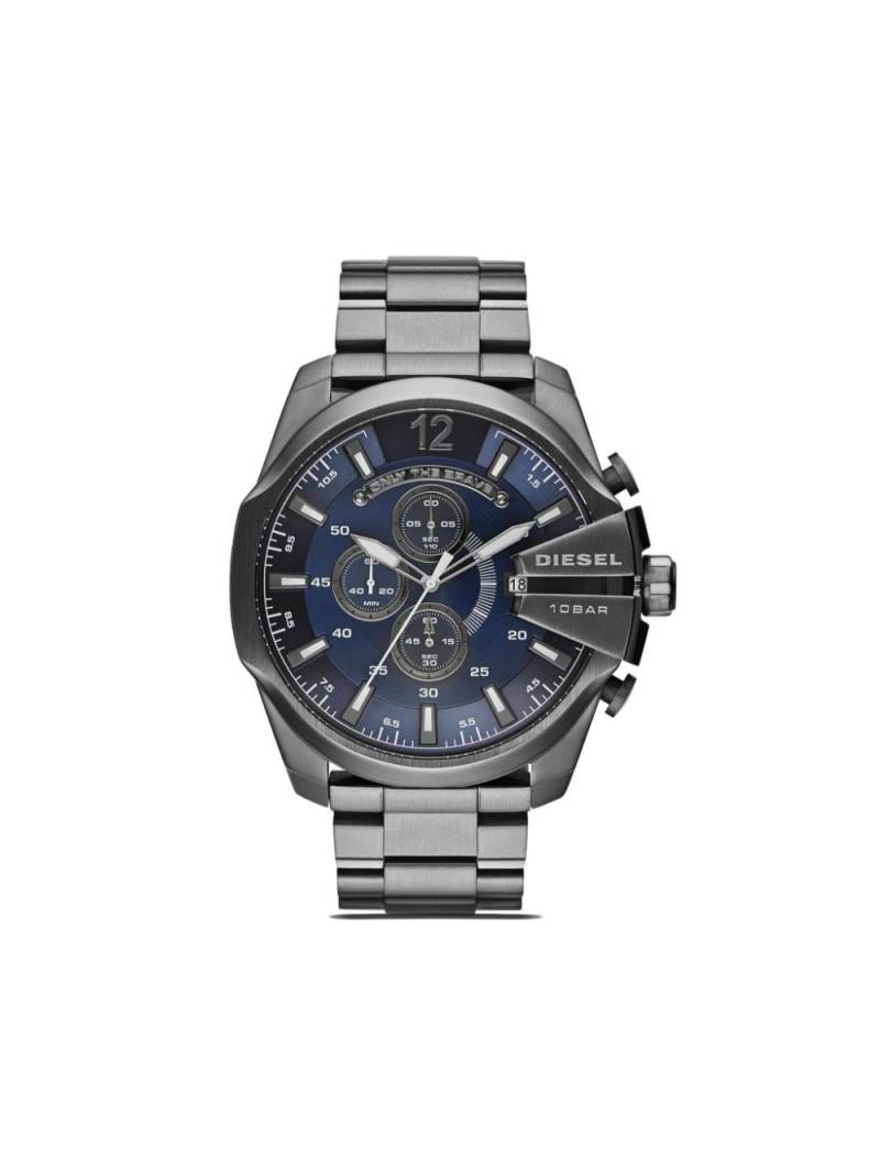 Diesel Dz4329 Mega Chief 51mm - Silver von Diesel