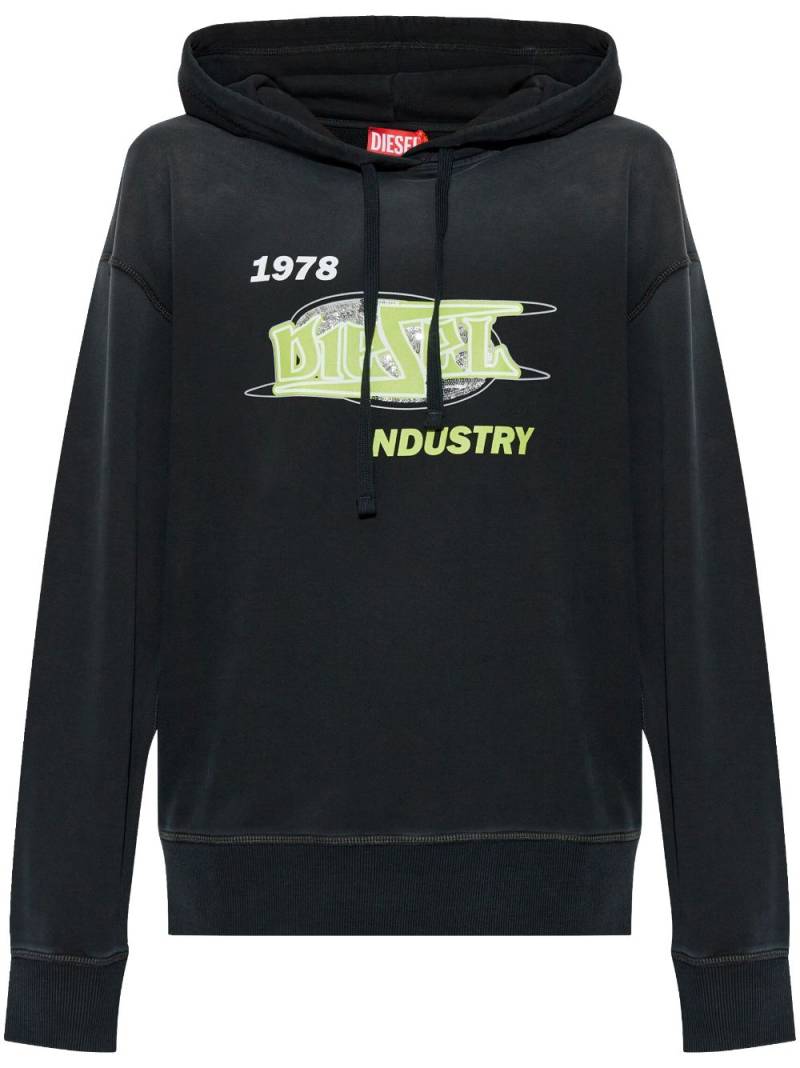 Diesel F-Buxt-Hood-P2 hoodie - Black von Diesel