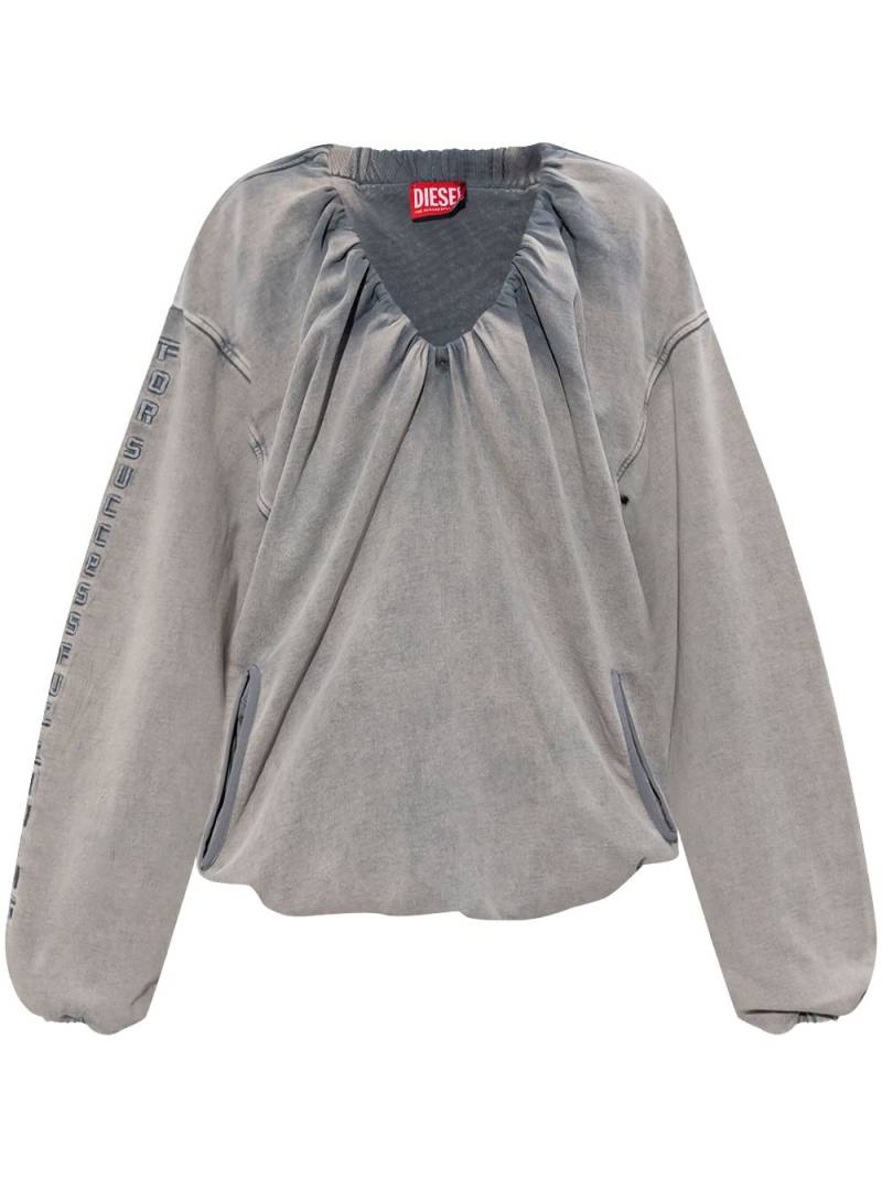 Diesel F-Indy sweatshirt - Grey von Diesel