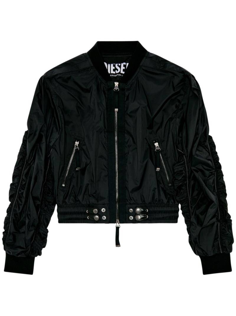 Diesel G-Noak zipped bomber jacket - Black von Diesel