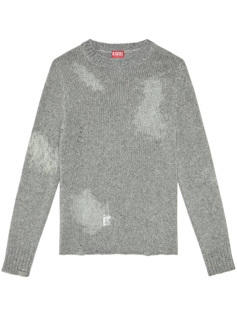 Diesel K-Norman jumper - Grey von Diesel