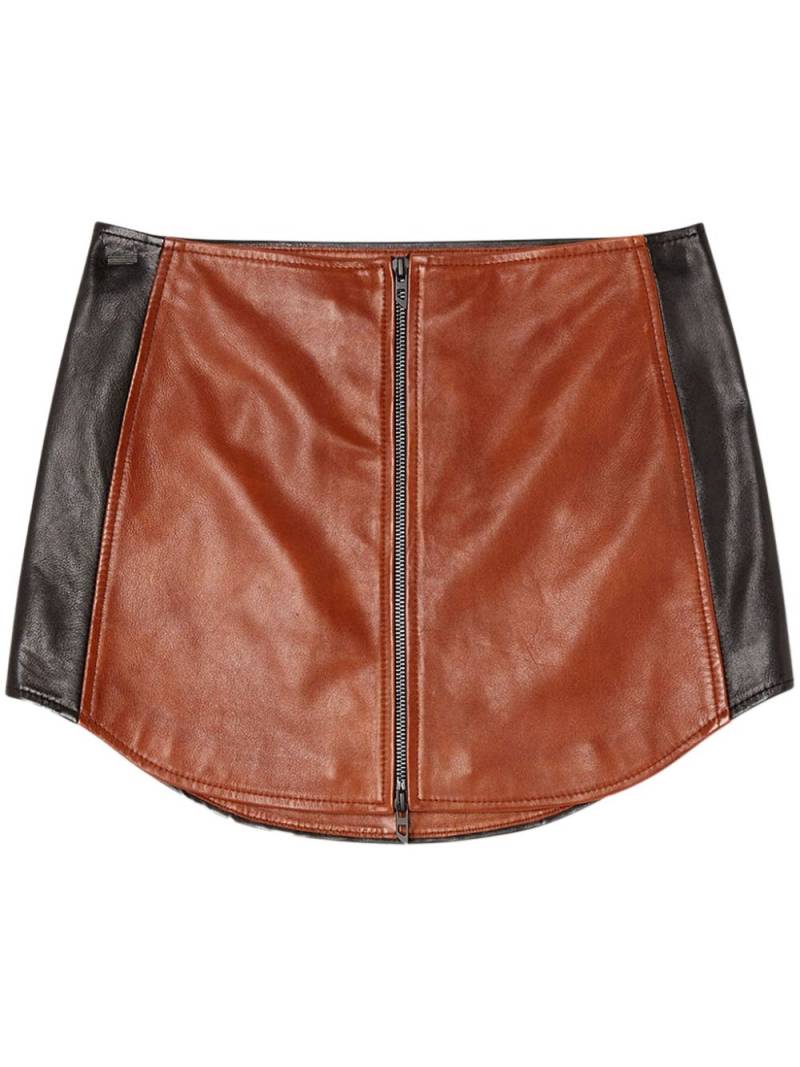 Diesel L-Ollipop mini skirt - Brown von Diesel