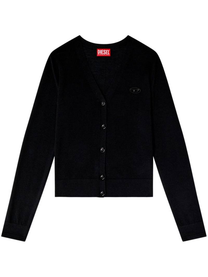 Diesel M-Alima knit cardigan - Black von Diesel