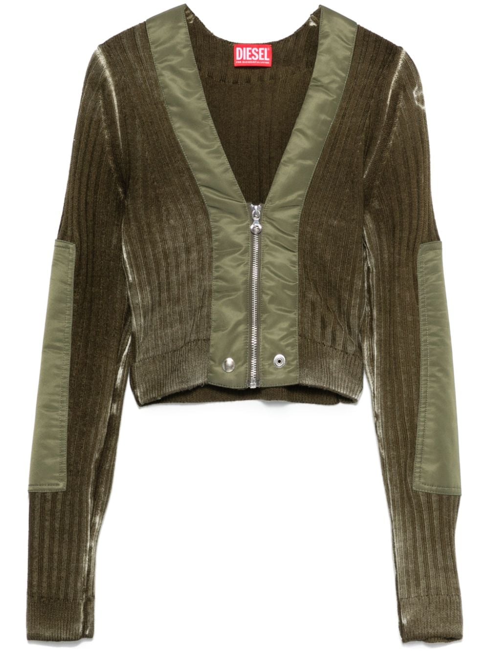 Diesel M-Asera cardigan - Green von Diesel