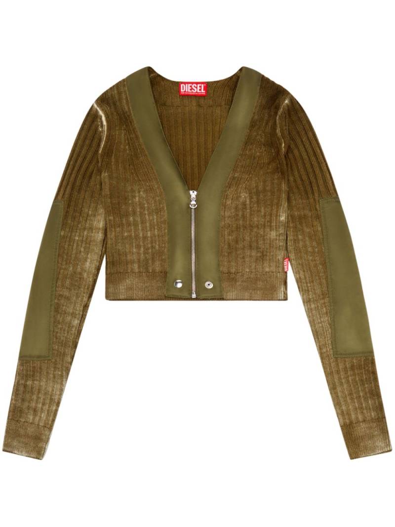 Diesel M-Asera cardigan - Green von Diesel