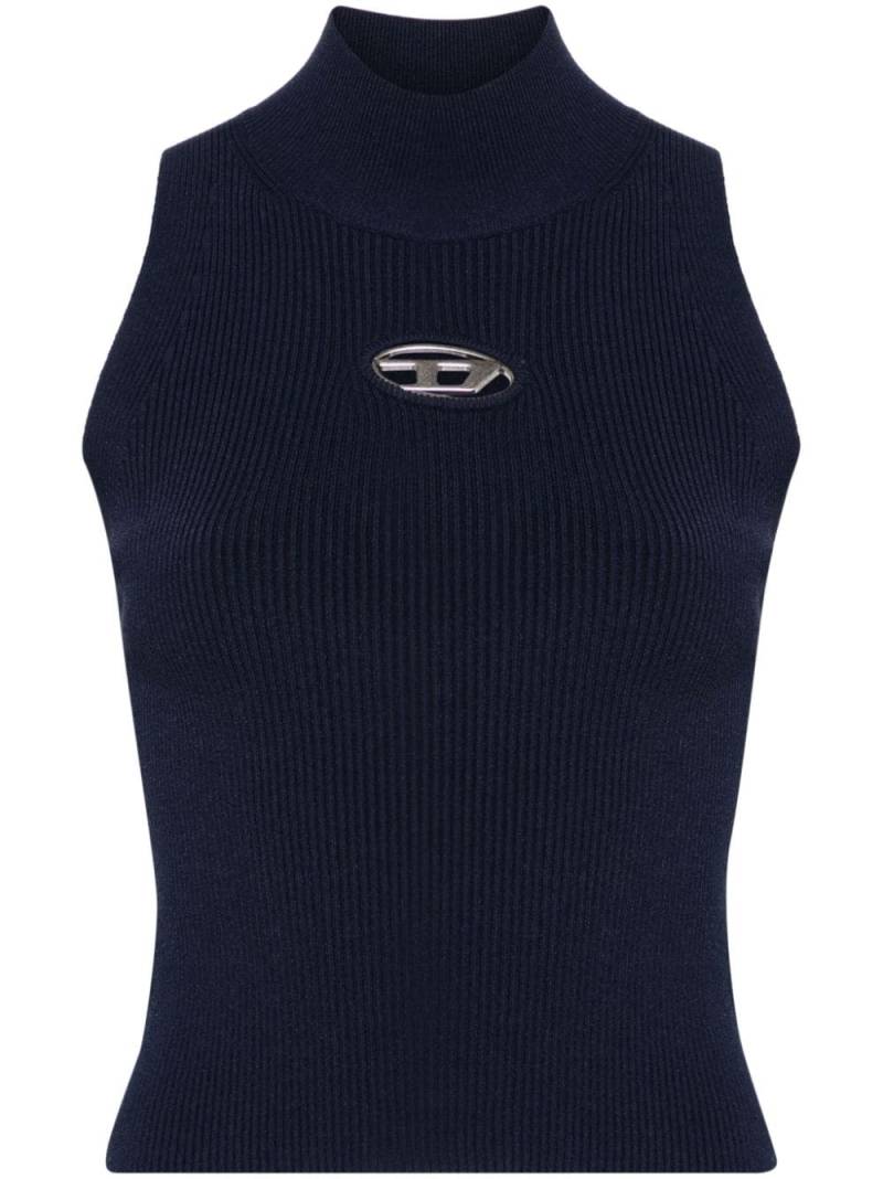 Diesel M-Onervax ribbed-knit tank top - Blue von Diesel