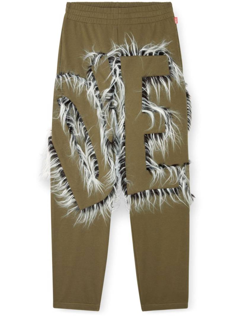 Diesel P-Bimy-Fur track pants - Green von Diesel