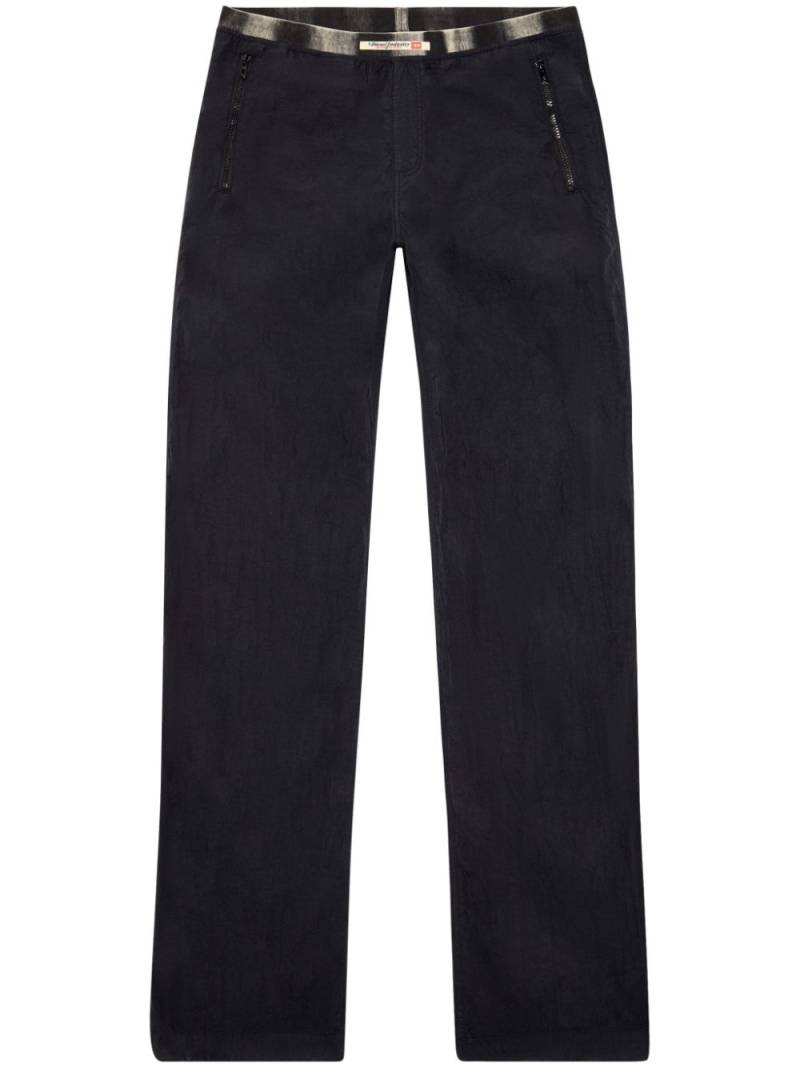 Diesel P-Post straight-leg trousers - Black von Diesel