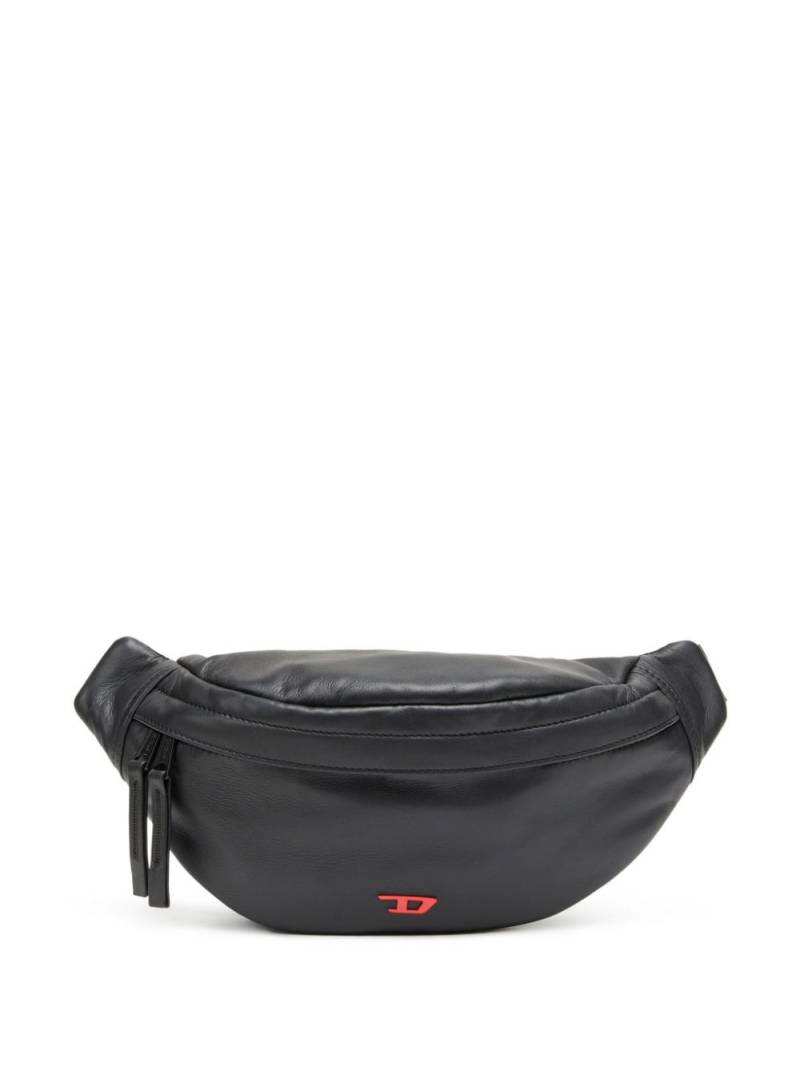 Diesel Rave logo-plaque belt bag - Black von Diesel