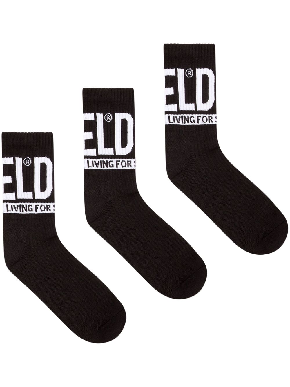 Diesel Ray socks (pair of 3) - Black von Diesel