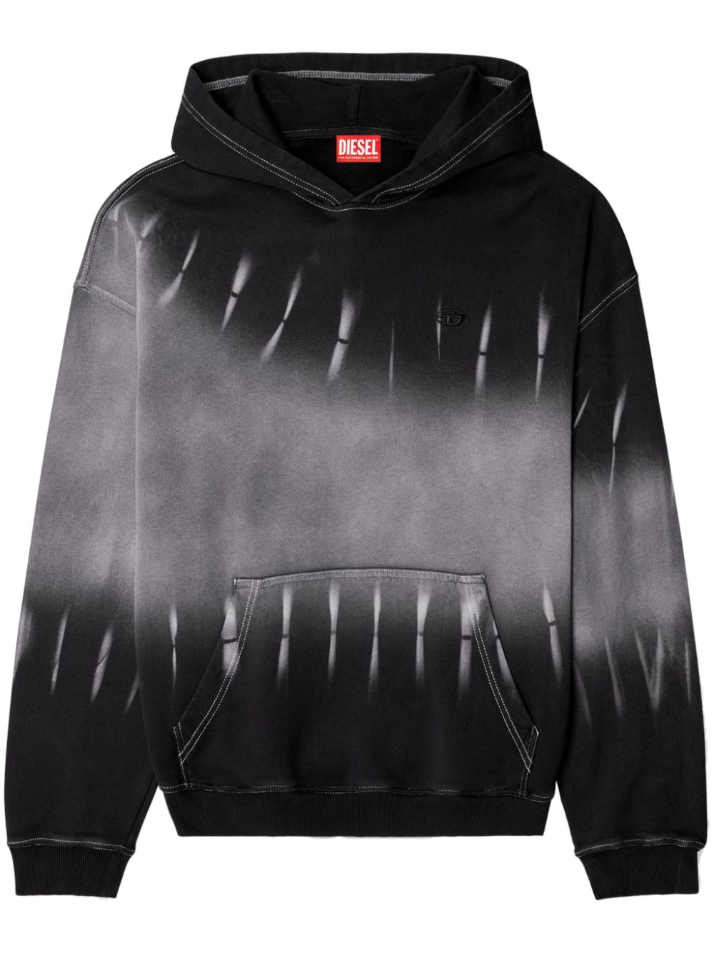 Diesel S-Boxt-Hood-R2 hoodie - Black von Diesel