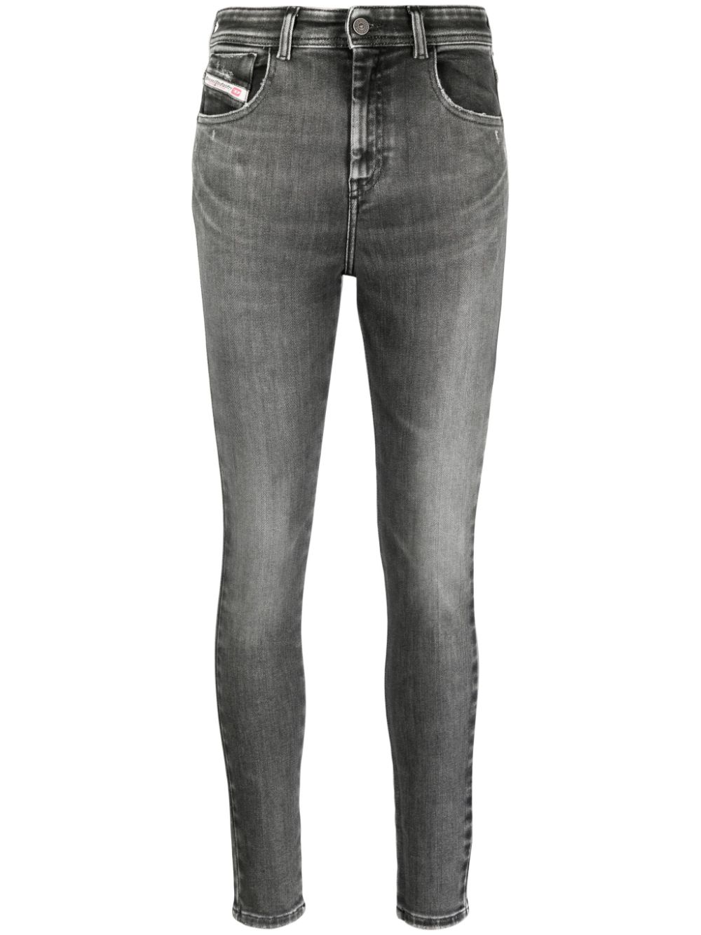 Diesel Slandy-High 1984 skinny jeans - Grey von Diesel