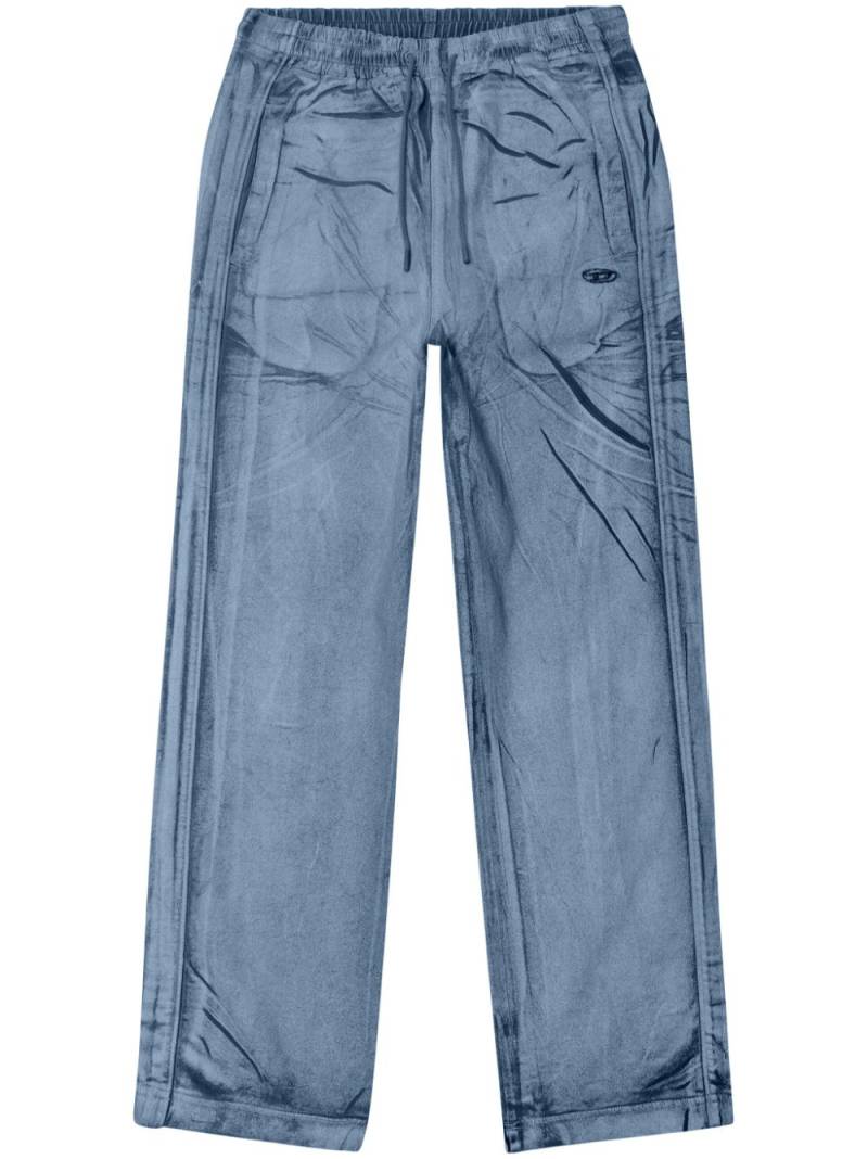 Diesel Straight D-Martians Track jeans - Blue von Diesel