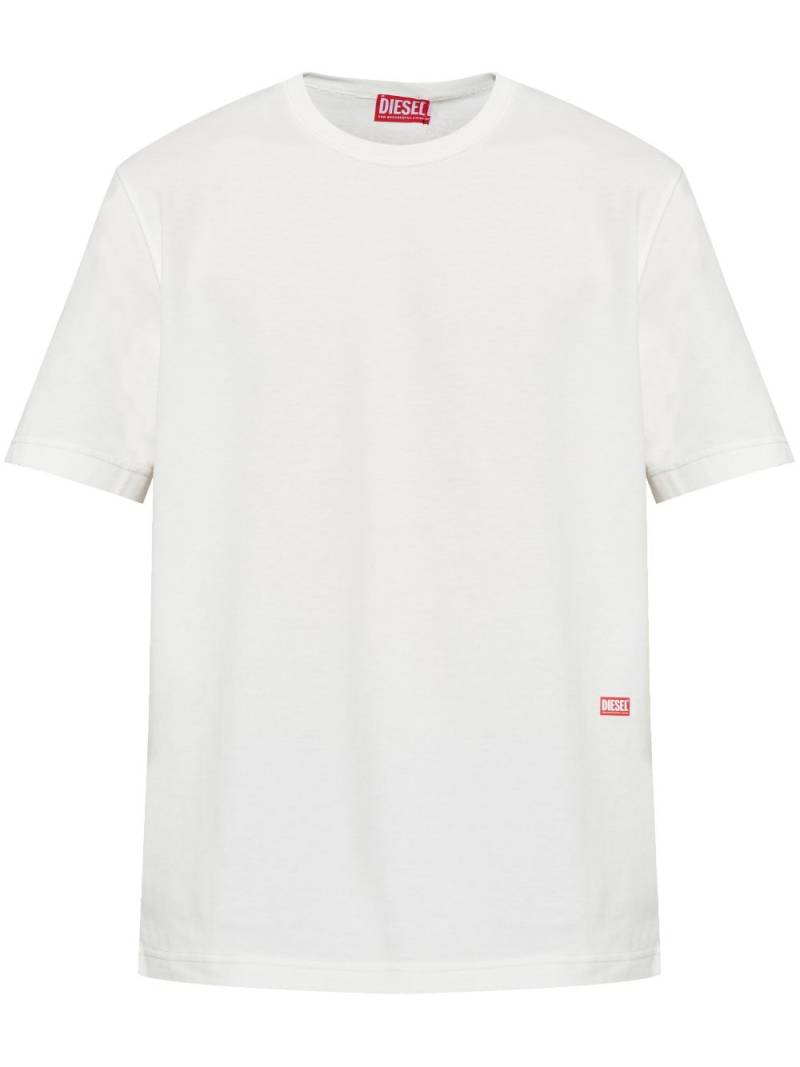 Diesel T-Adjust-Slits-R13 T-shirt - White von Diesel