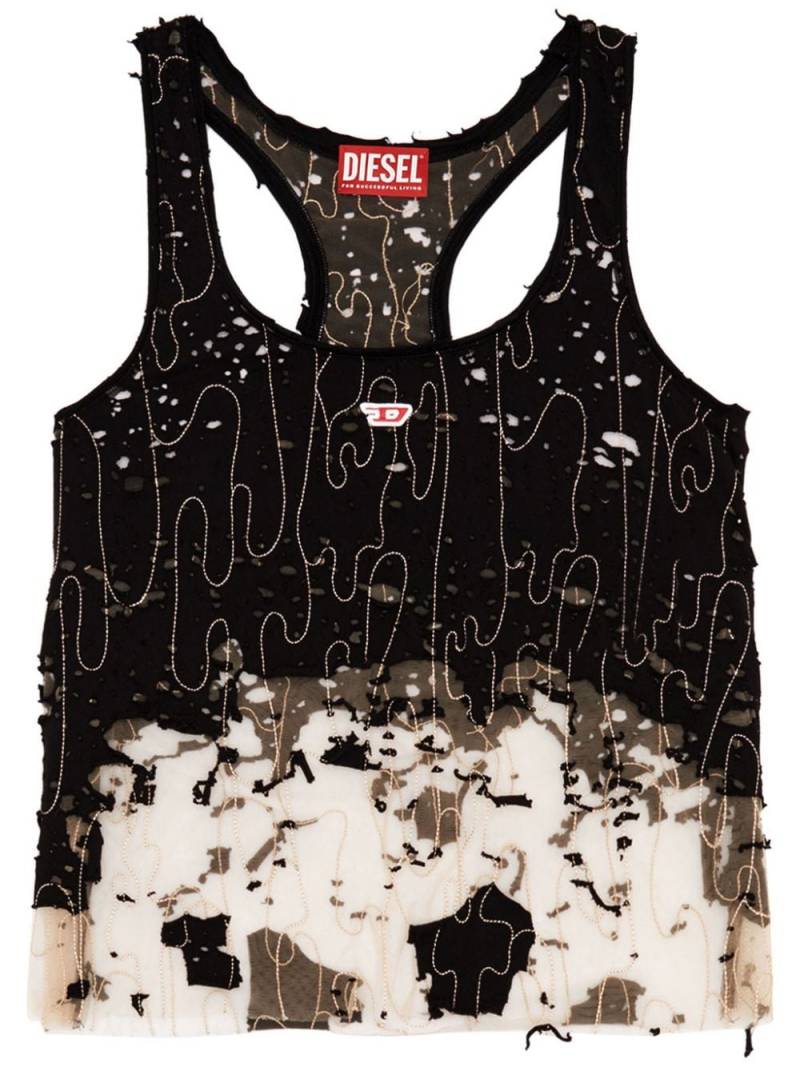 Diesel T-Bils cotton tank top - Black von Diesel