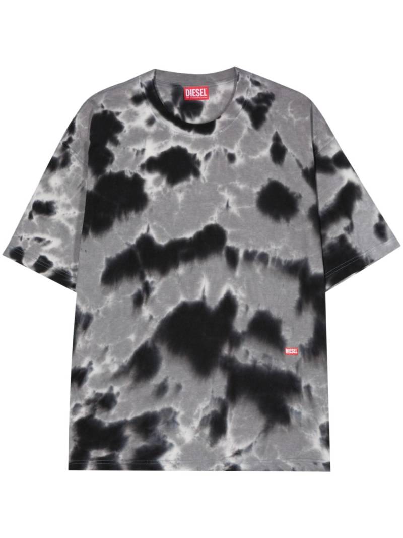 Diesel T-Boxt-N15 tie-dye T-shirt - Grey von Diesel