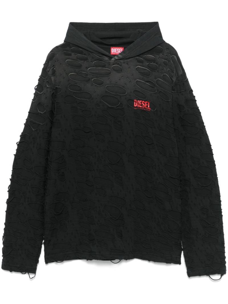 Diesel T-Crane hoodie - Black von Diesel