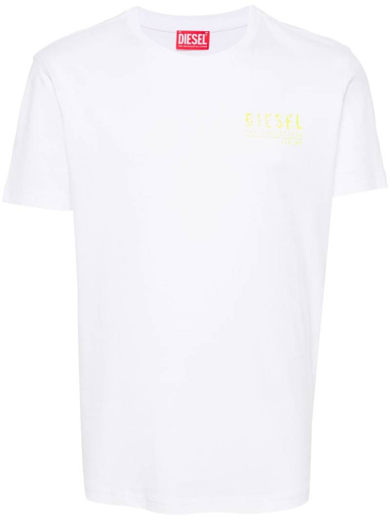 Diesel T-Diegor-K72 cotton T-shirt - White von Diesel