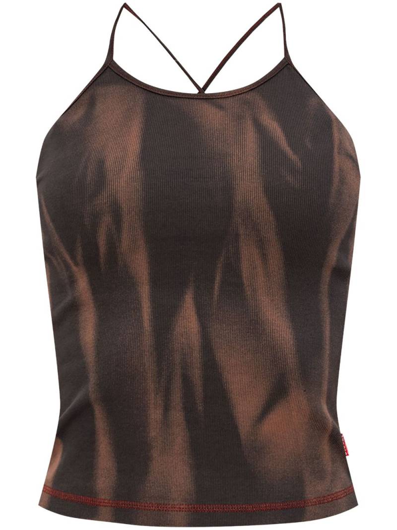 Diesel T-Hina top - Brown von Diesel