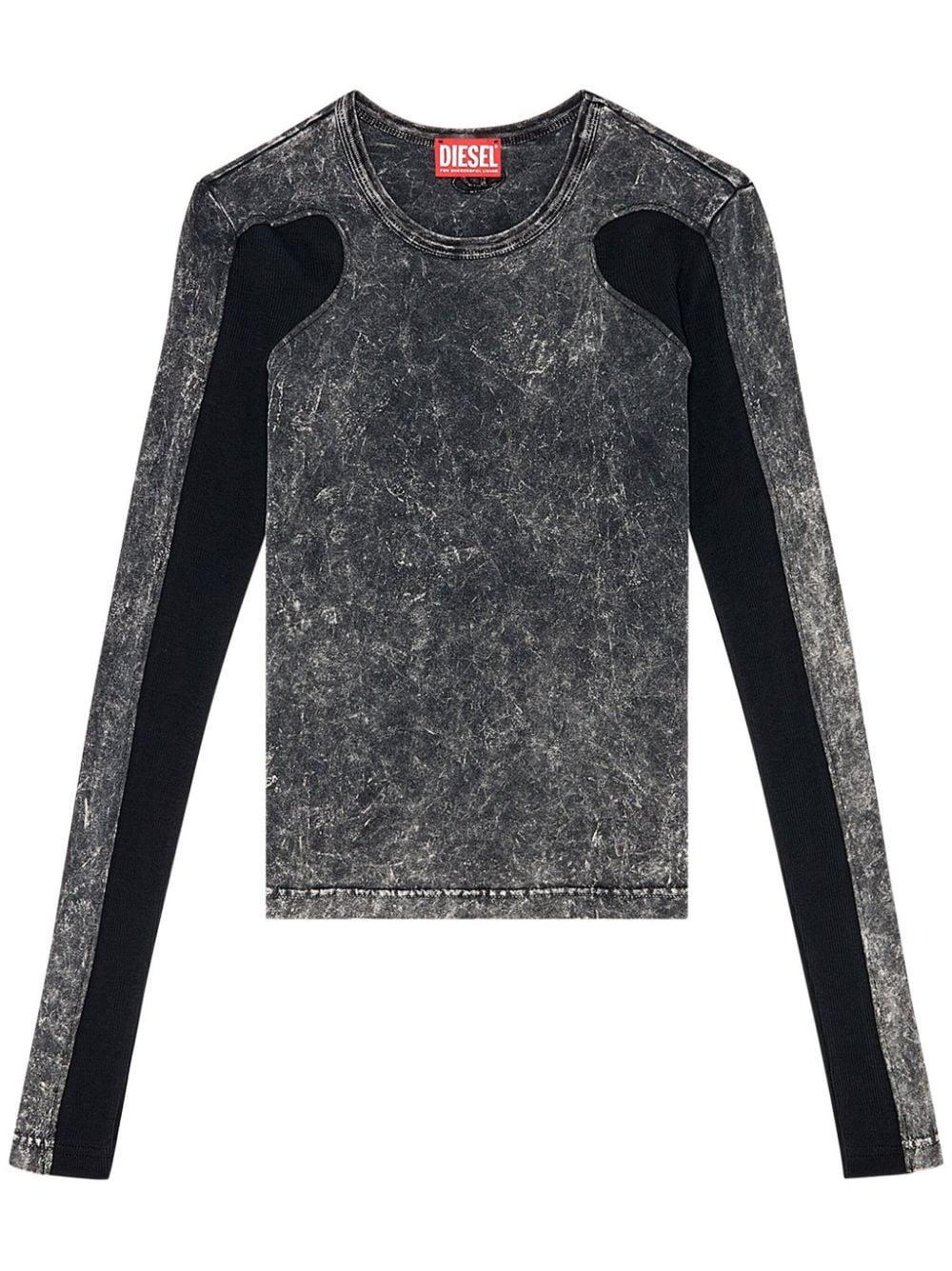 Diesel T-Lastek stonewashed top - Grey von Diesel