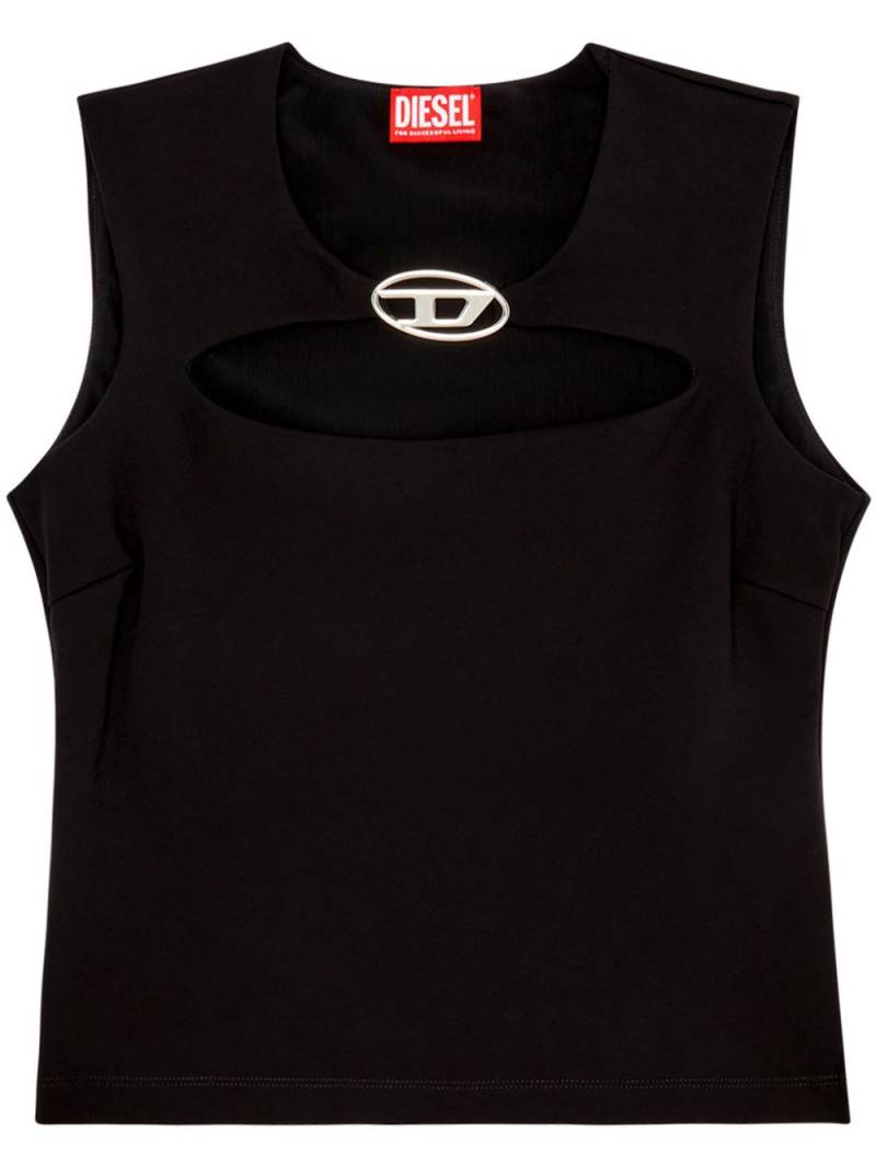 Diesel T-Reams cut-out top - Black von Diesel