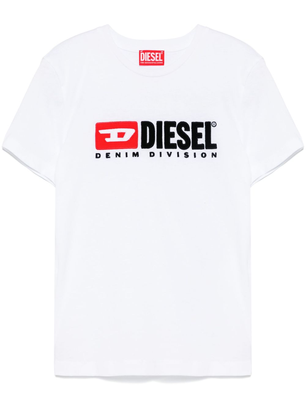 Diesel T-Sli Div T-shirt - White von Diesel