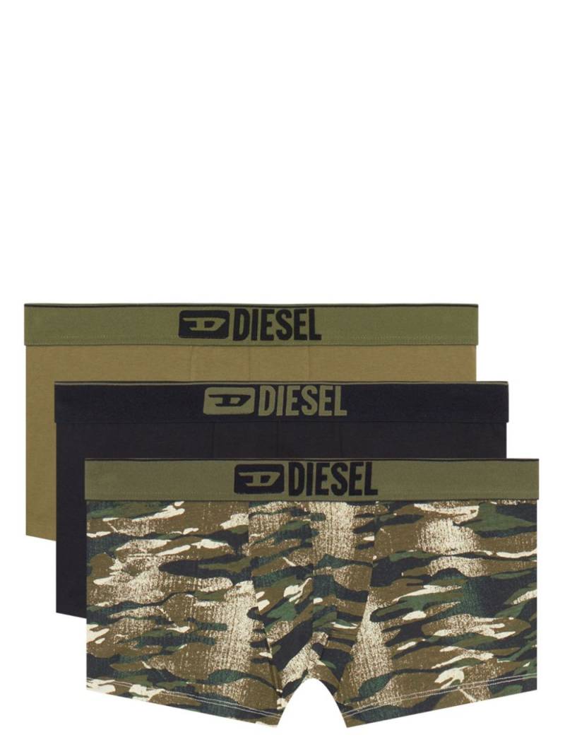 Diesel Umbx-Damien Boxers (pack of three) - Green von Diesel