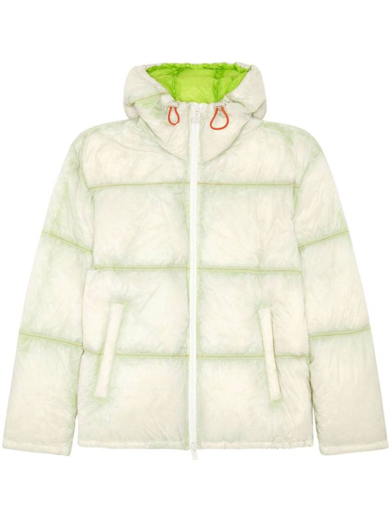 Diesel W-Baskin sheer down jacket - Neutrals von Diesel