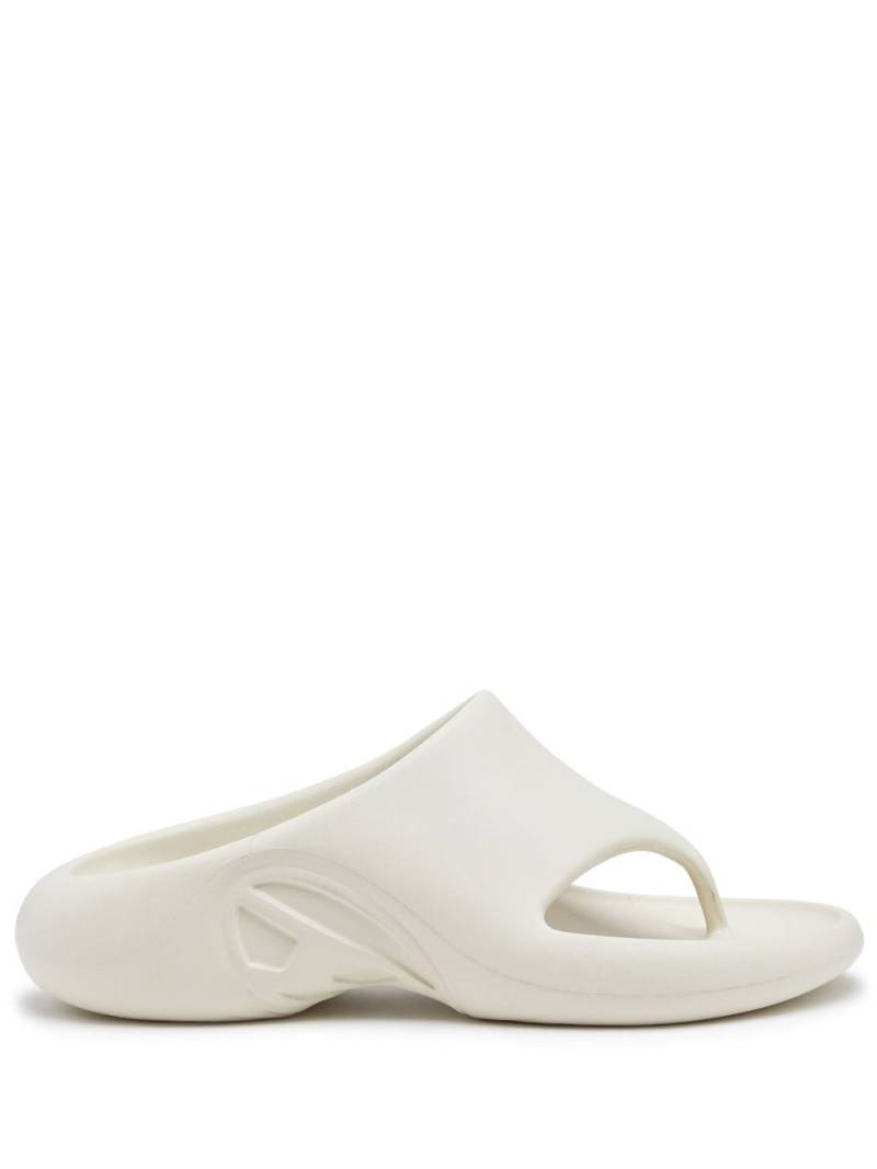 Diesel Sa-Maui X logo-embossed flip-flops - White von Diesel