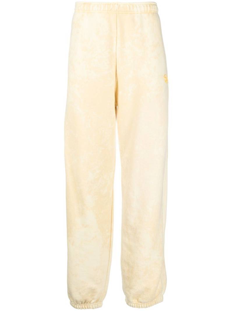 Diesel embossed logo track pants - Yellow von Diesel