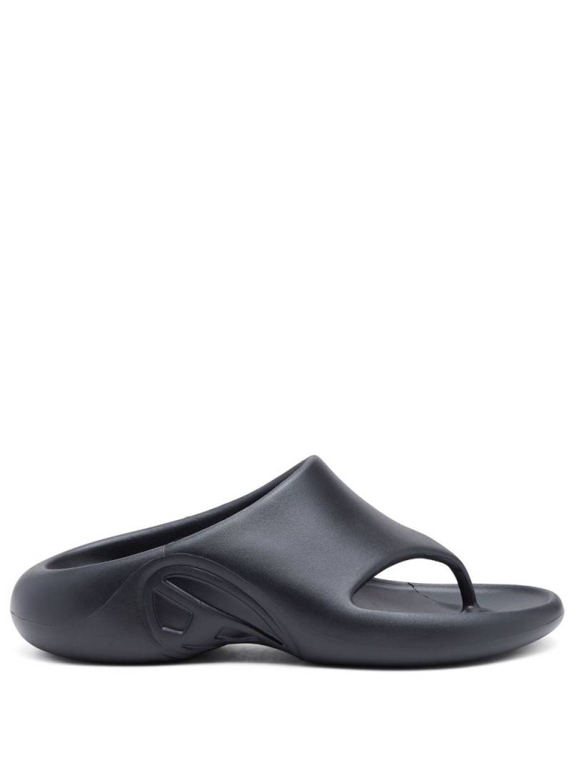 Diesel Sa-Maui X logo-embossed flip-flops - Black von Diesel