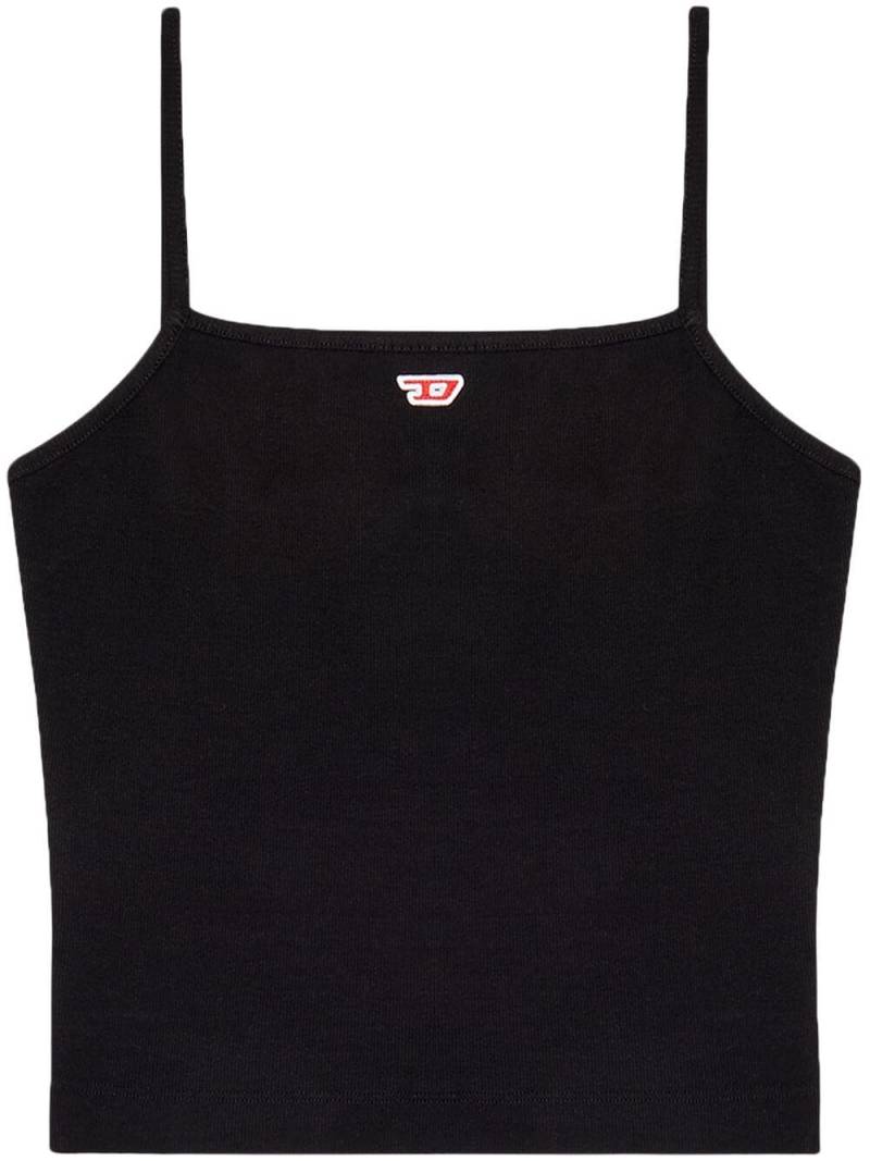 Diesel T-Hop-D logo-appliqué tank top - Black von Diesel