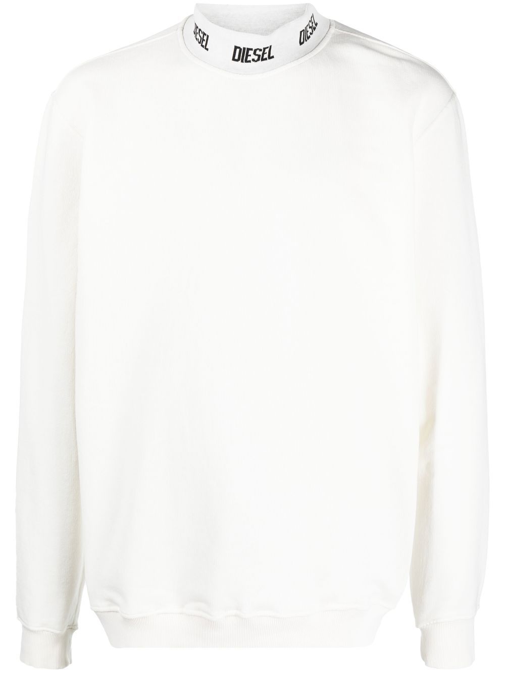 Diesel S-Noris-Jac logo-print sweatshirt - White von Diesel