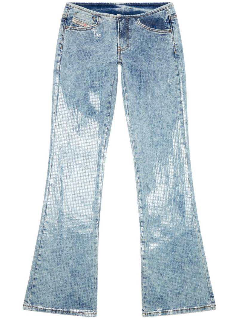 Diesel mid-rise flared jeans - Blue von Diesel